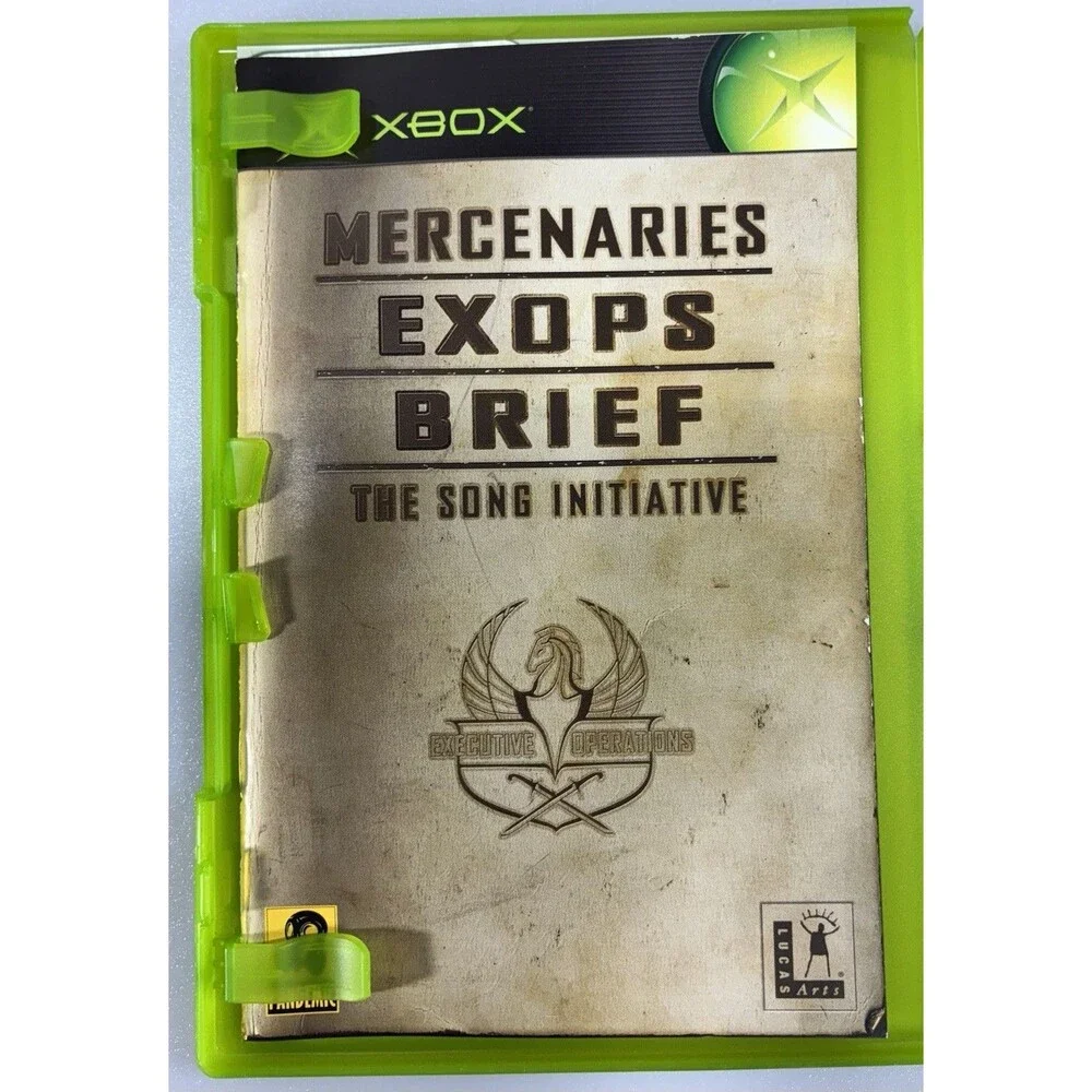 Mercenaries: Playground of Destruction Xbox 2005 Complete with Manual Tested